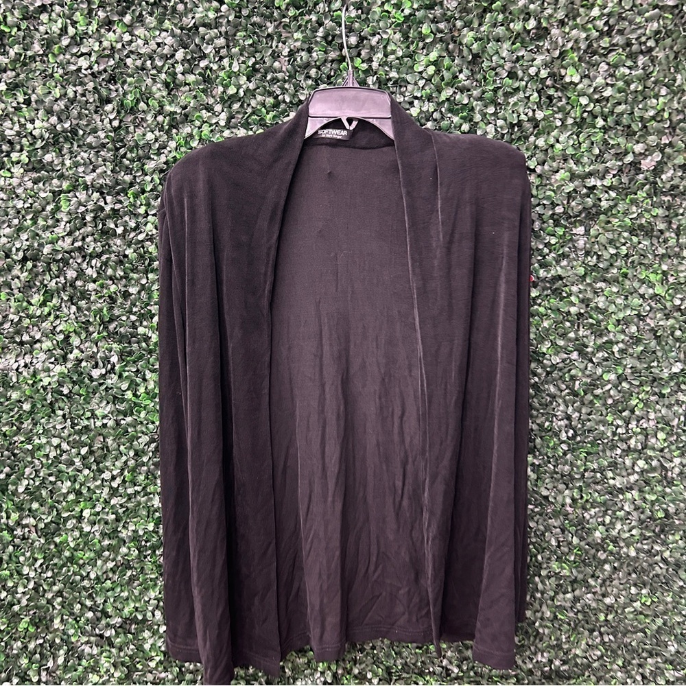 Softwear by Mark Singer Tunic Cardigan Jacket - Size S!